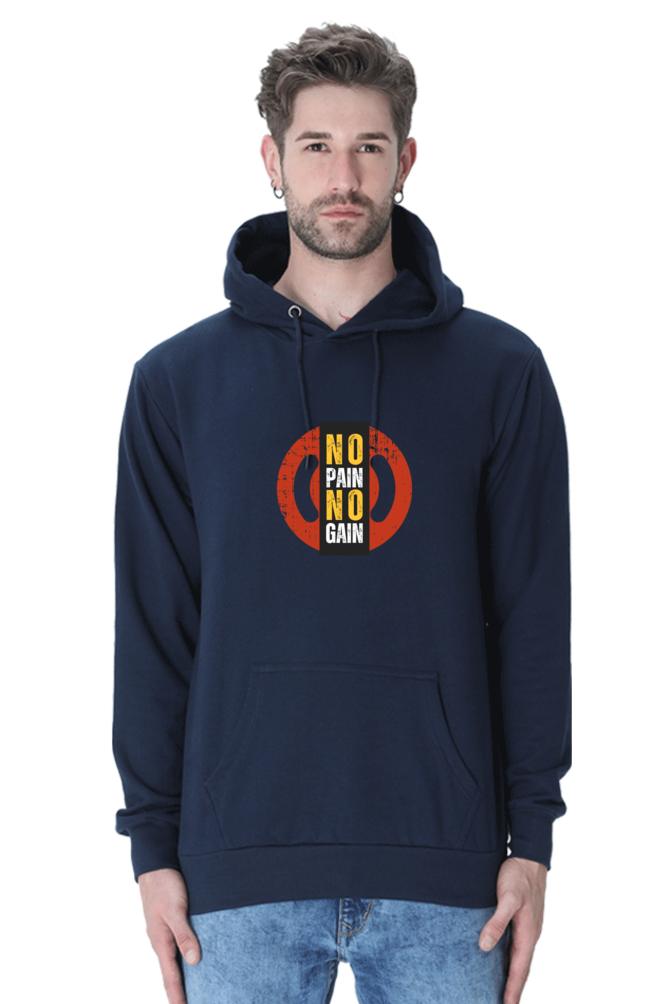 Hoodies Essential no pain no gain Printed Hoodies