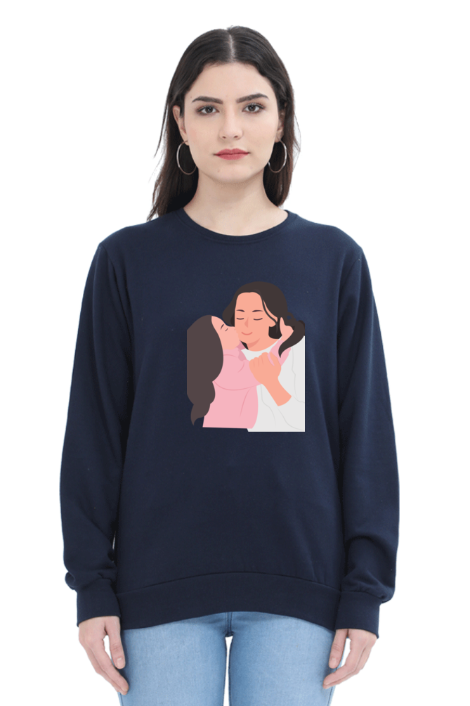 sweatshirts for women mom and daughter sweatshirts for women white