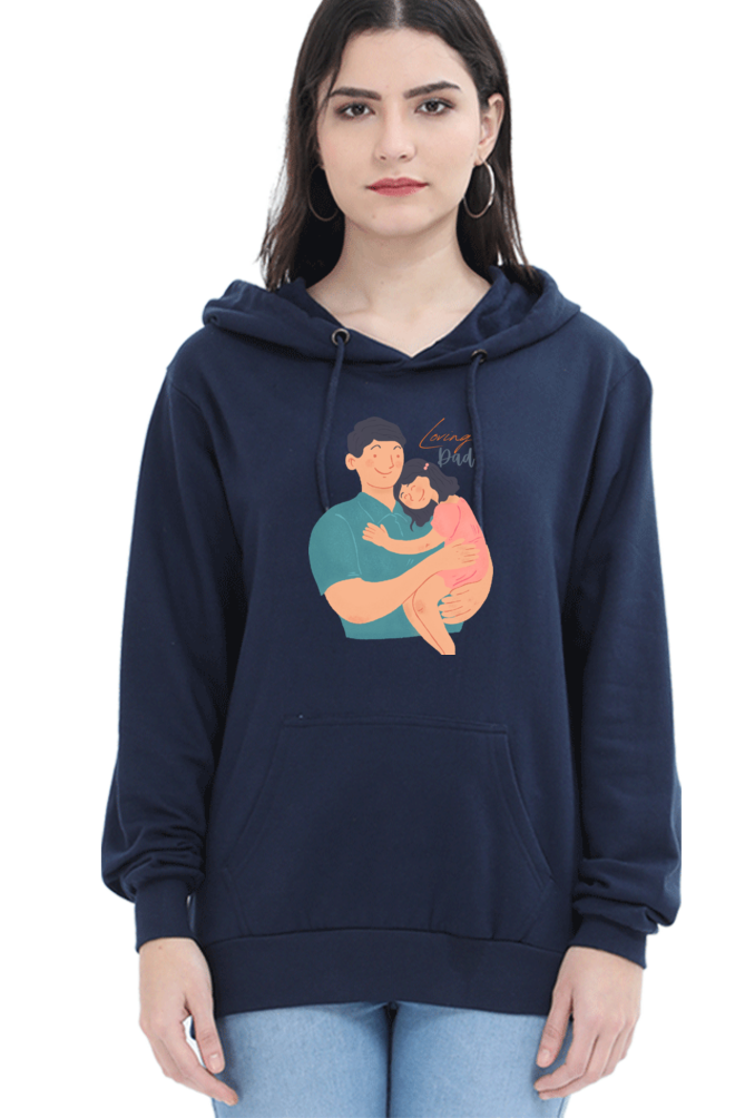 hoodies for women's loving dad hoodies for women