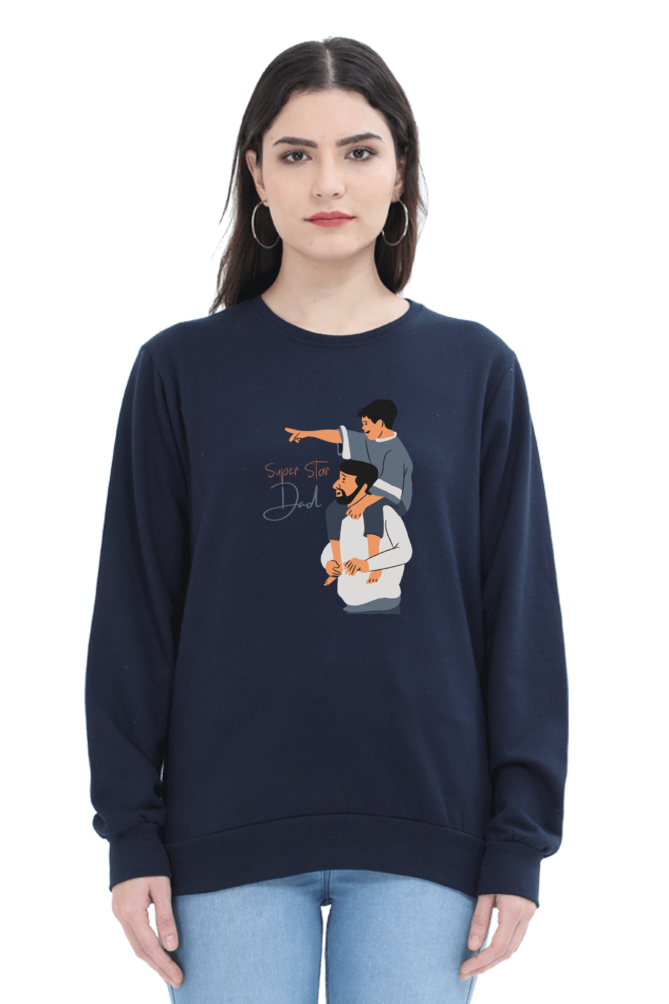 sweatshirts for women super star dad womens sweatshirts