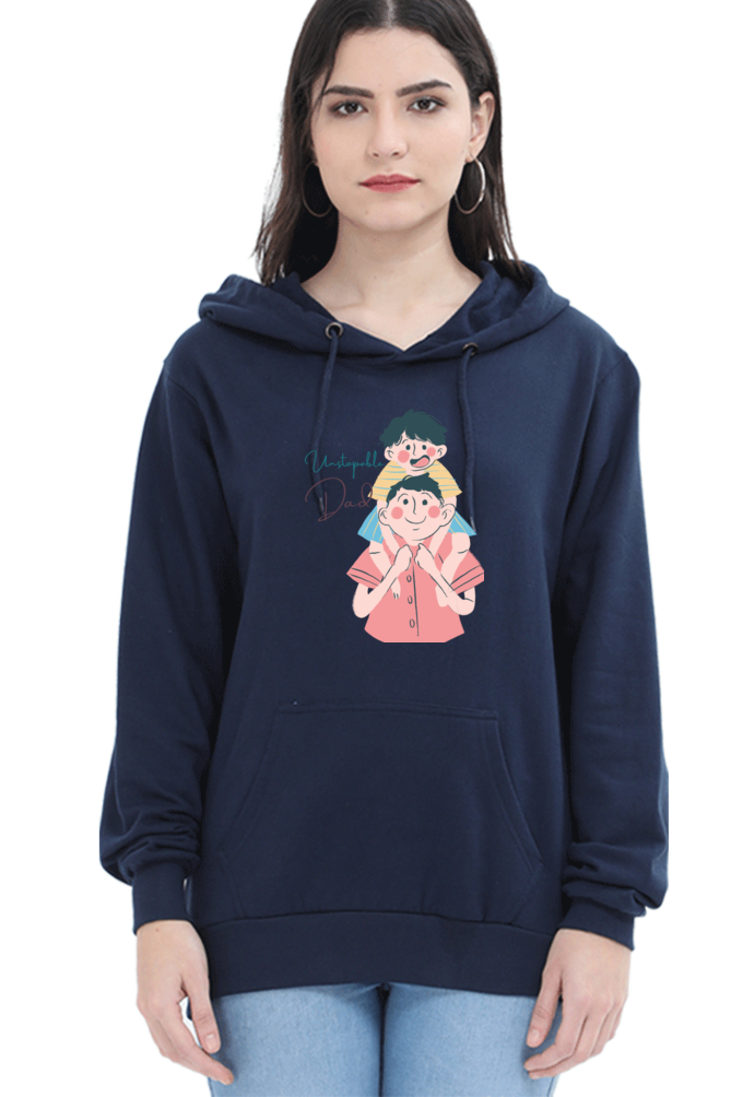 hoodies for women's unstoppable dad hoodies for women pink