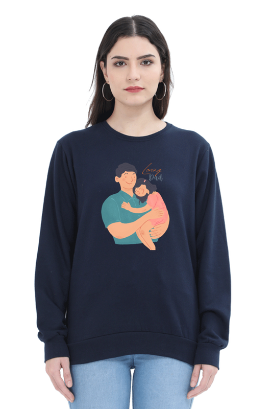 sweatshirts for women loving dad womens sweatshirts