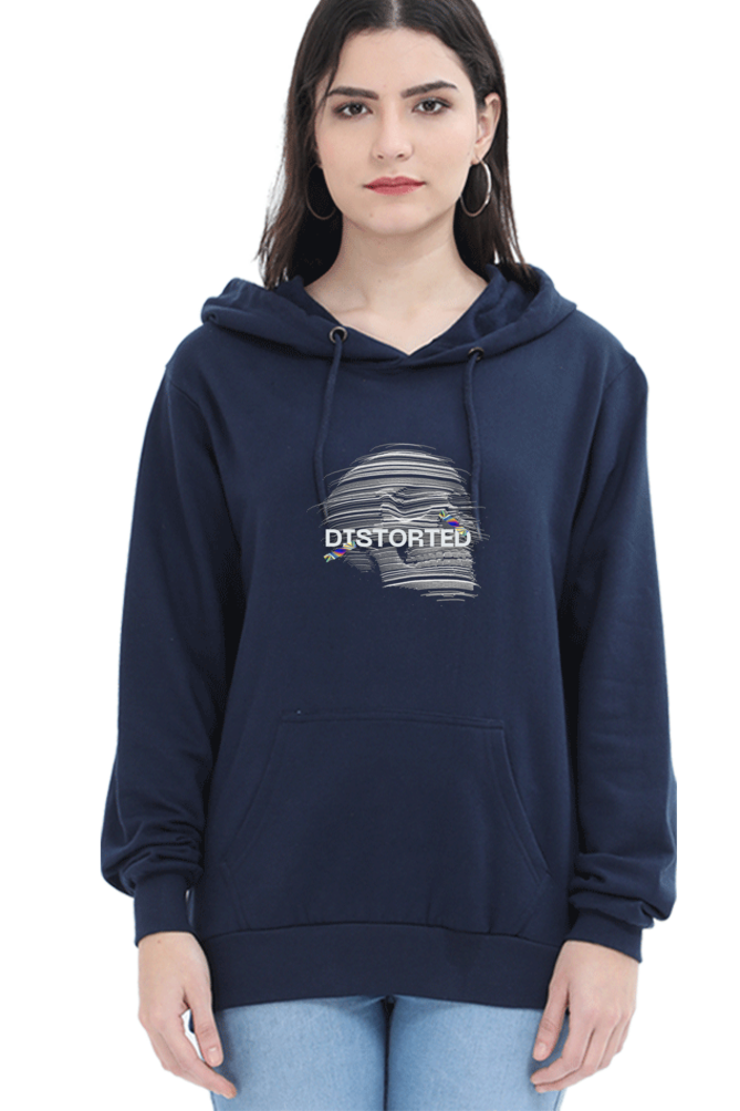 hoodies for women distorted skull hoodies for women fleece