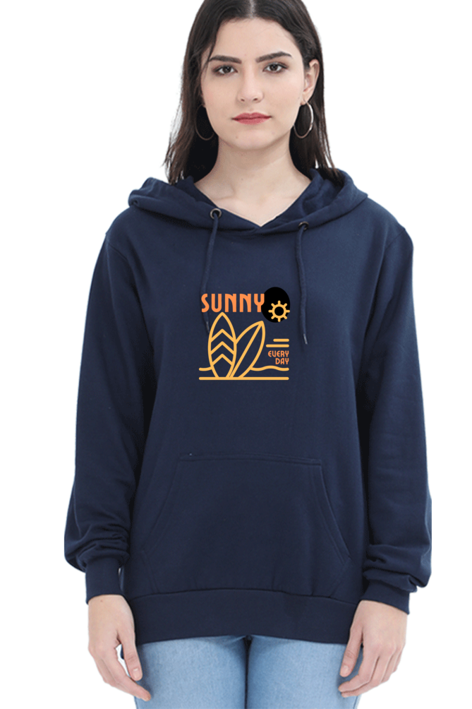 hoodies for women sunny printed hoodie