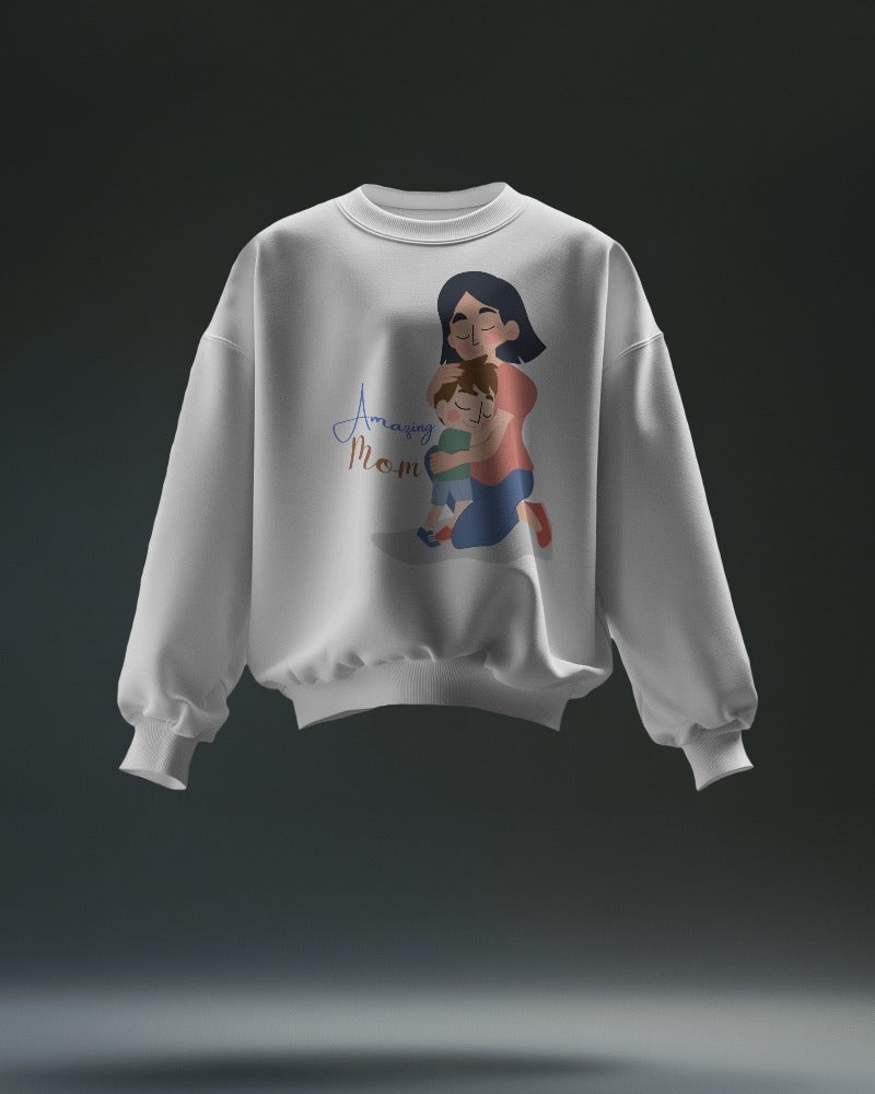 sweatshirts for women amazing mom sweatshirts for women white