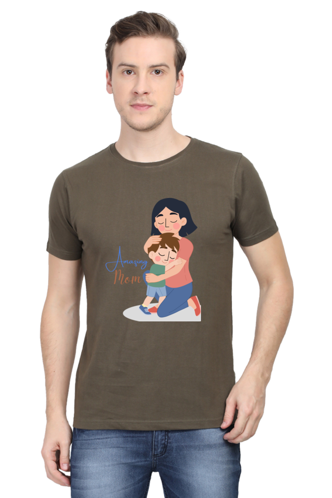 Print To t Shirt amazing mom Graphic Shirts Mens