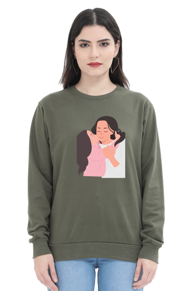 sweatshirts for women mom and daughter sweatshirts for women white