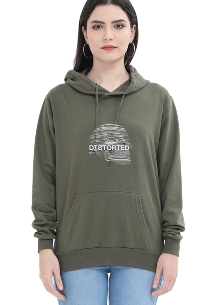 hoodies for women distorted skull hoodies for women fleece