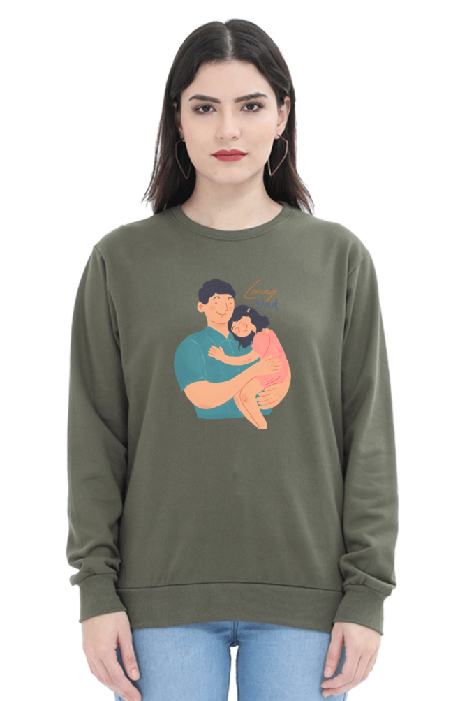 sweatshirts for women loving dad womens sweatshirts