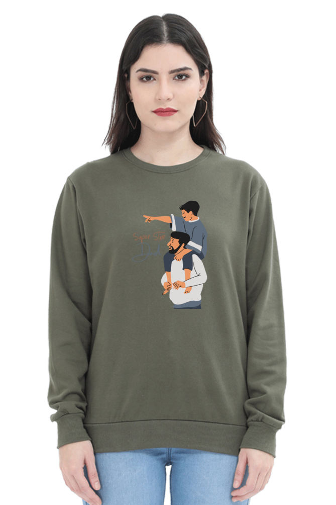 sweatshirts for women super star dad womens sweatshirts