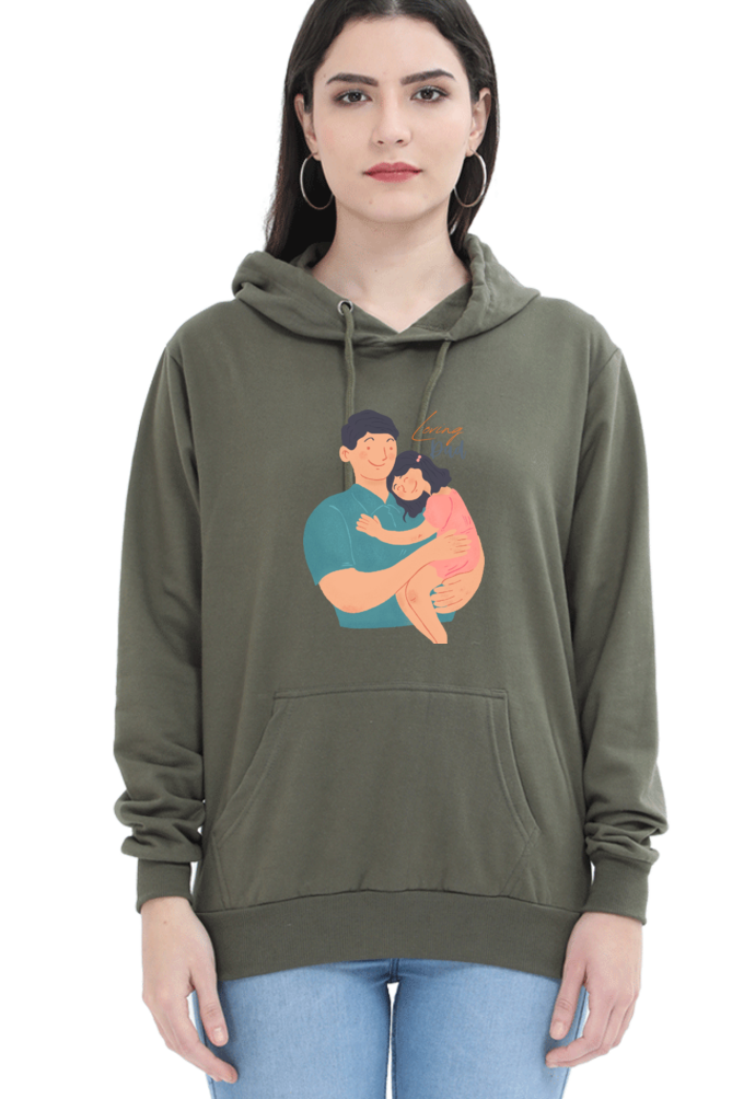 hoodies for women's loving dad hoodies for women