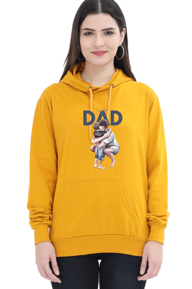 hoodies for women's super dad hoodies for women white