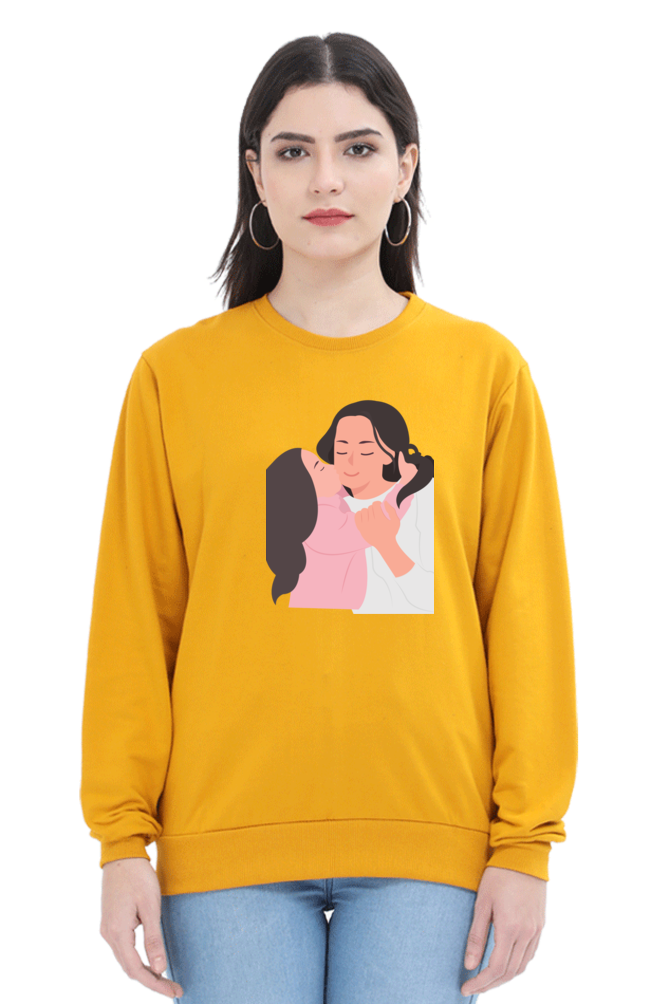 sweatshirts for women mom and daughter sweatshirts for women white