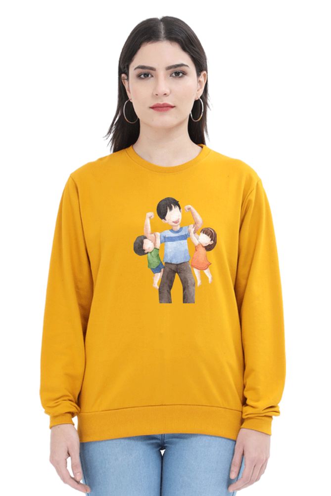 sweatshirts for women dad daughter and son black sweatshirt women