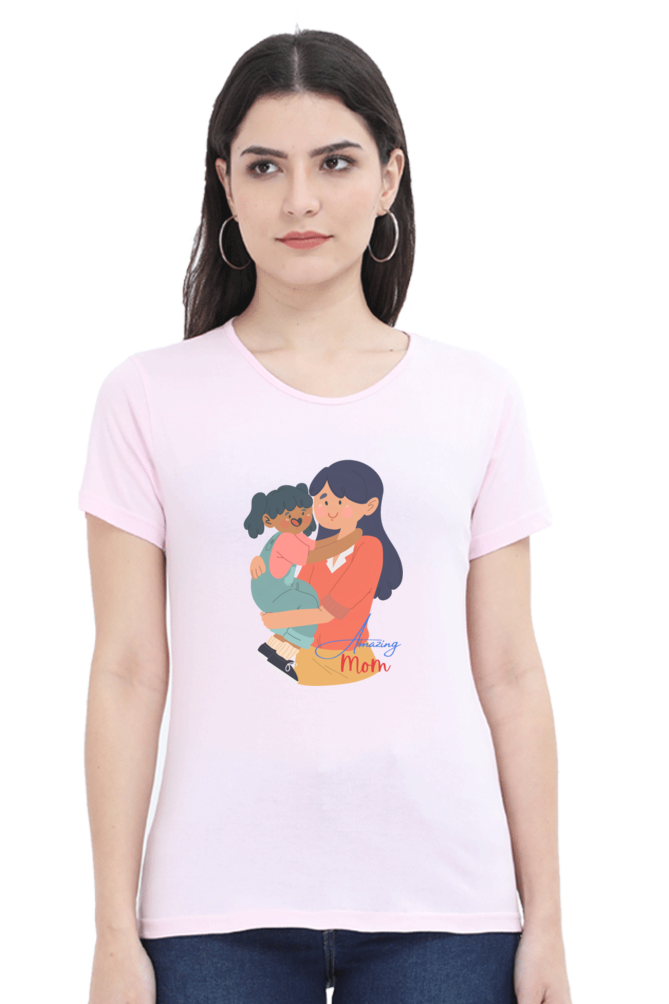 printed t shirts for women amazing mom printed t shirts white