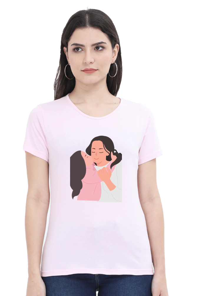 printed t shirts for women mom and daughter print to t shirt