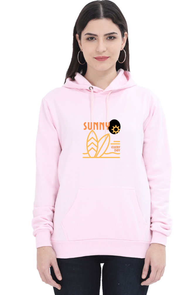 hoodies for women sunny printed hoodie