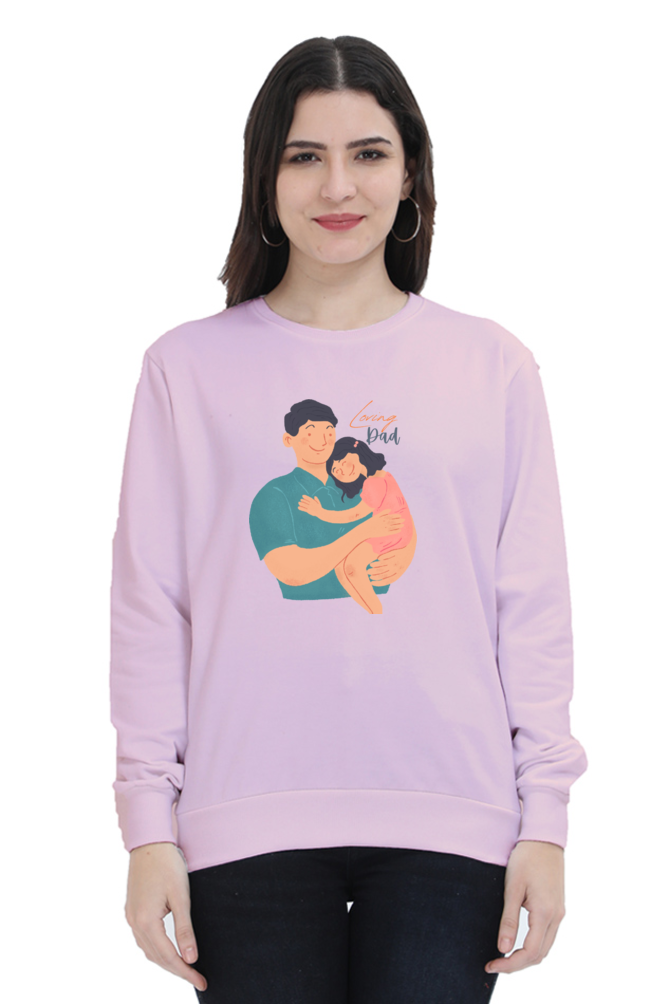 sweatshirts for women loving dad womens sweatshirts