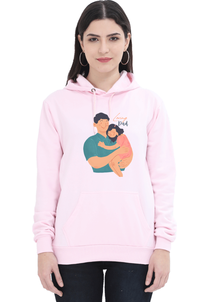 hoodies for women's loving dad hoodies for women