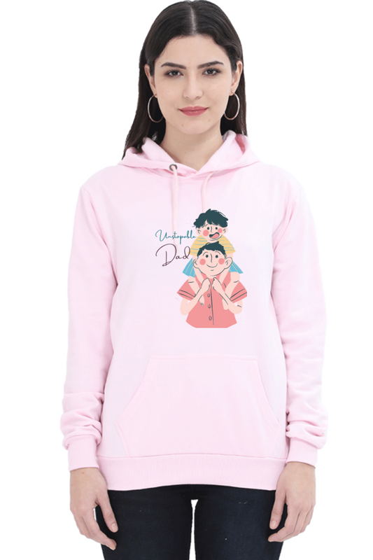 hoodies for women's unstoppable dad hoodies for women pink