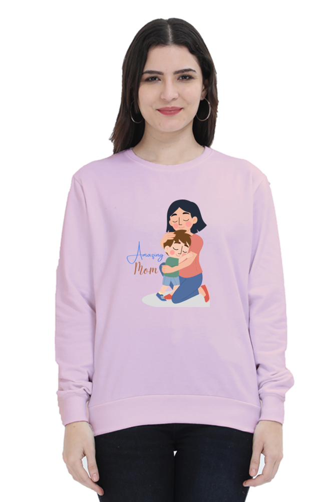 sweatshirts for women amazing mom sweatshirts for women white