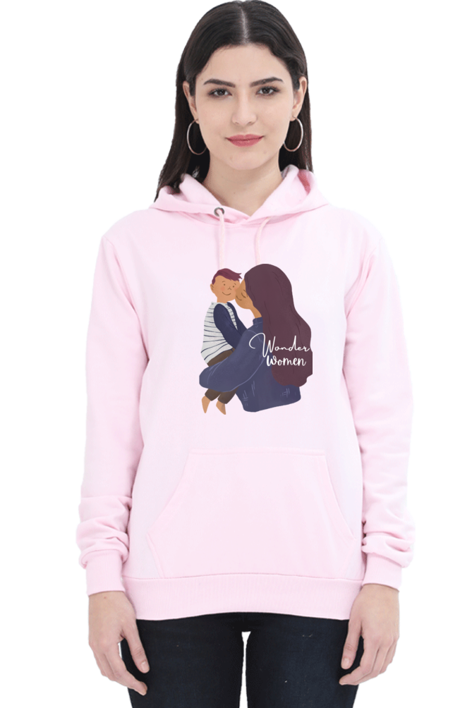 hoodies for women's wonder women printed hoodie