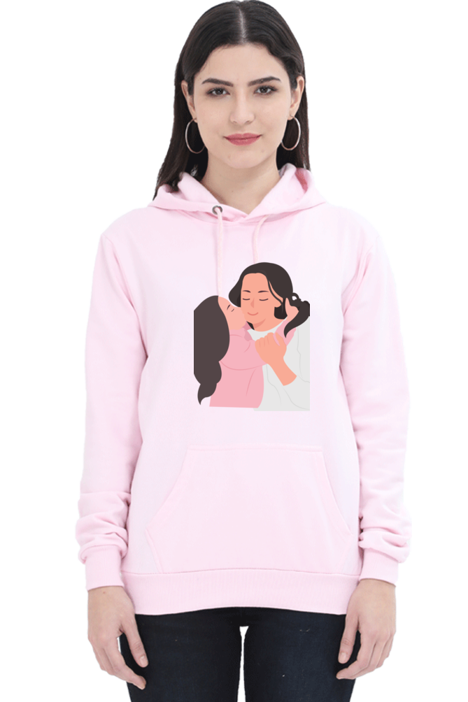 hoodies for women's mom and daughter printed hoodies for women