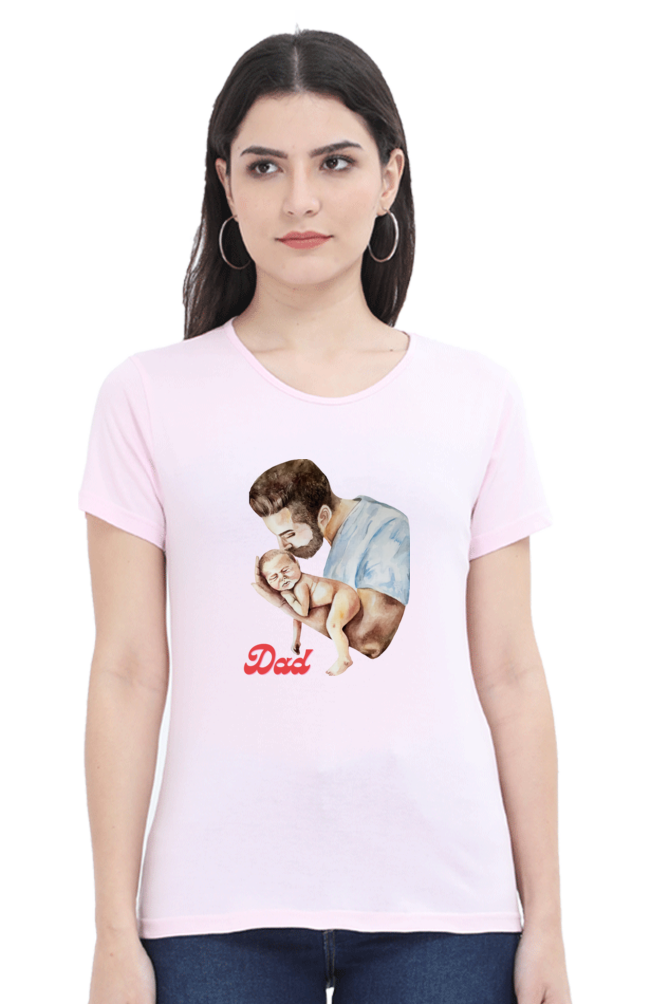 printed t shirts for women dad printed t shirts white