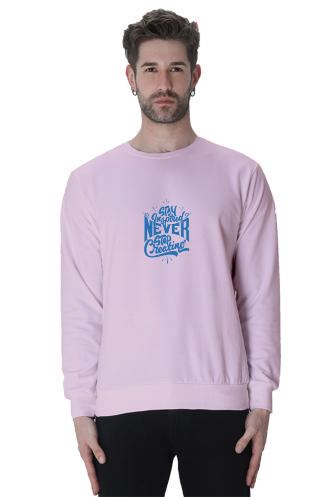 sweatshirts for men stay inspired printed sweatshirts for men