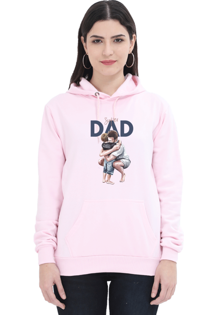 hoodies for women's super dad hoodies for women white