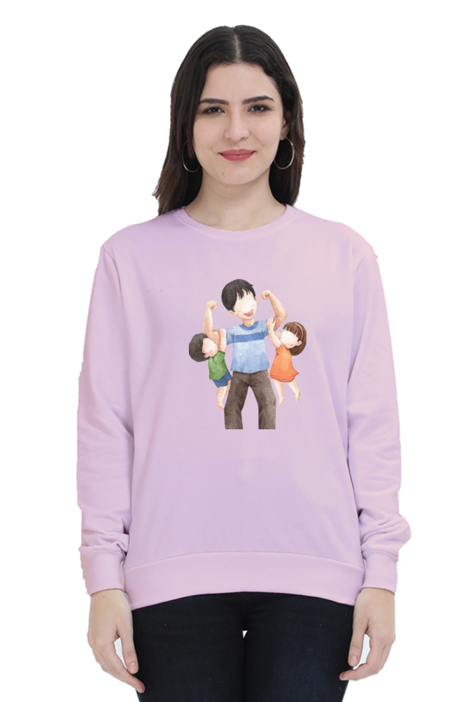 sweatshirts for women dad daughter and son black sweatshirt women