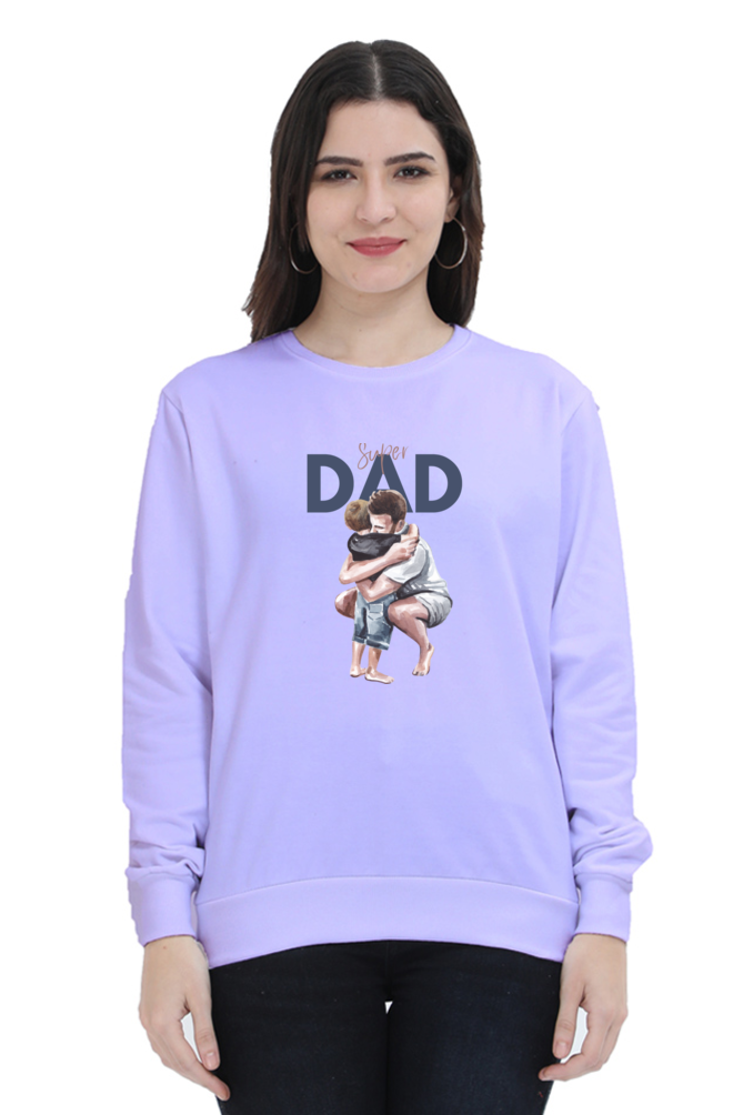 sweatshirts for women super dad black sweatshirt women