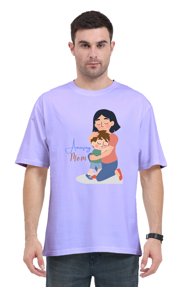 Oversized T Shirts amazing mom Oversized T Shirts Printed