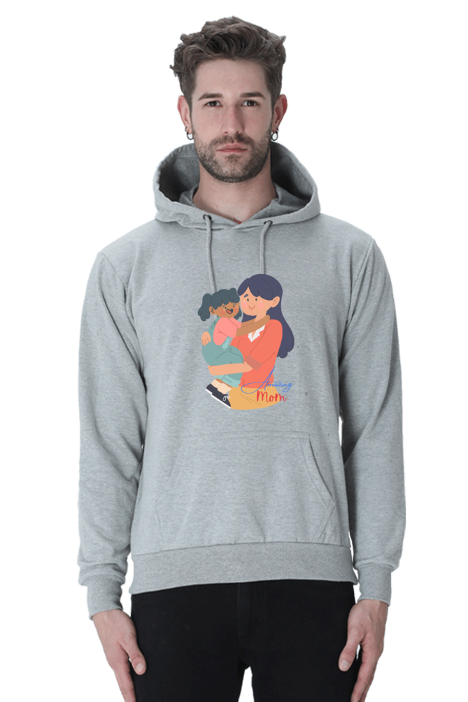 Hoodies Essential amazing mom Hoodies With Print On Black