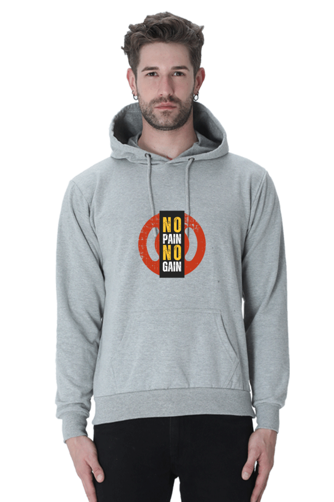 Hoodies Essential no pain no gain Printed Hoodies