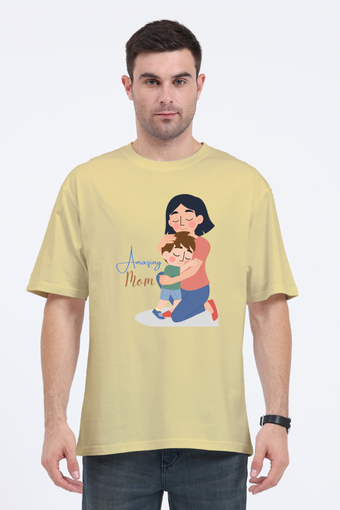 Oversized T Shirts amazing mom Oversized T Shirts Printed