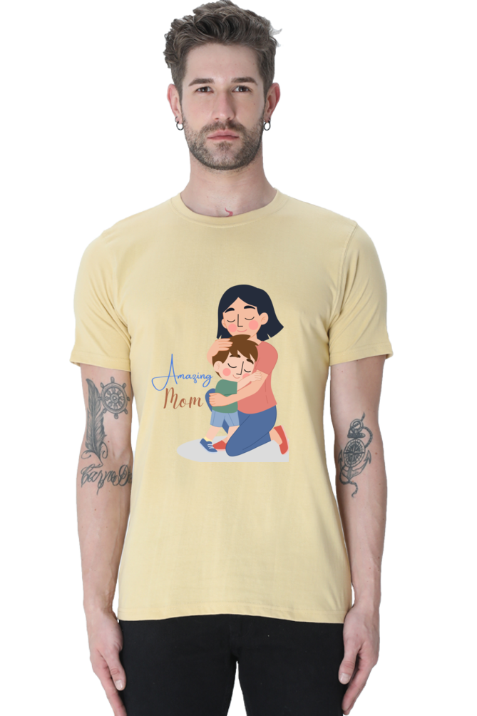 Print To t Shirt amazing mom Graphic Shirts Mens