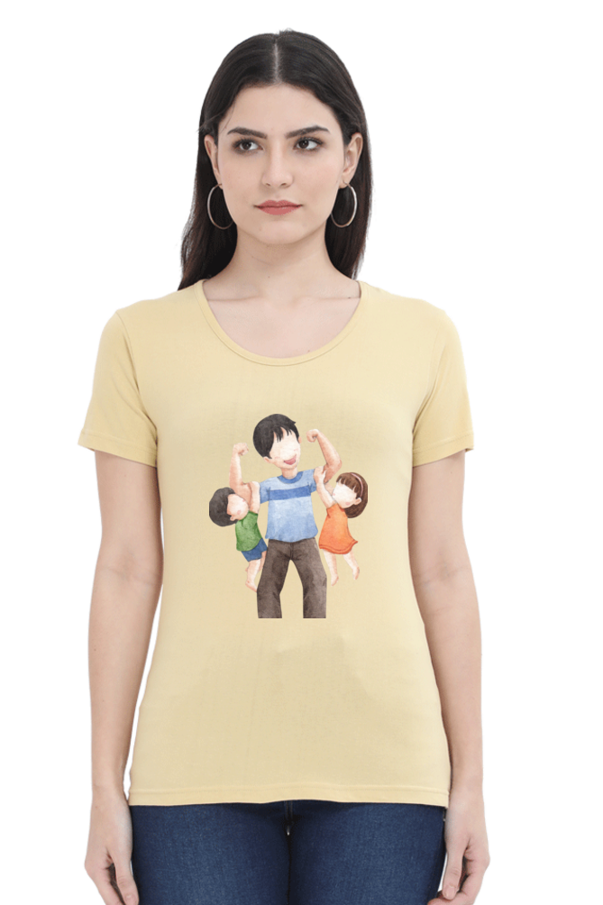 printed t shirts for women dad daughter son printed t shirts womens