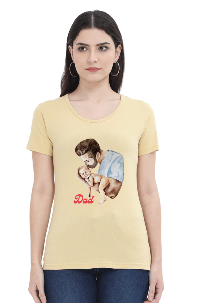 printed t shirts for women dad printed t shirts white