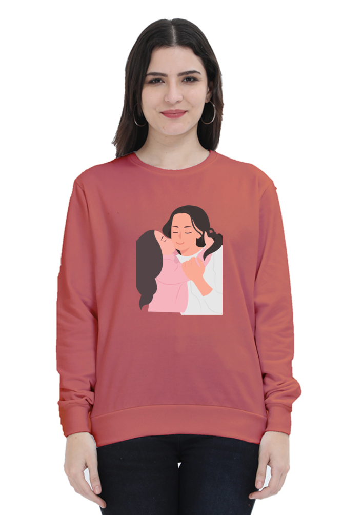 sweatshirts for women mom and daughter sweatshirts for women white