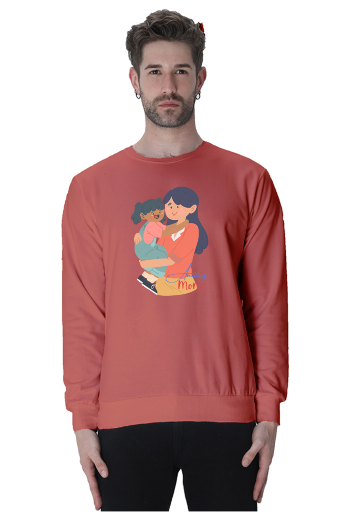 sweatshirts for men amazing mom printed sweatshirts for men