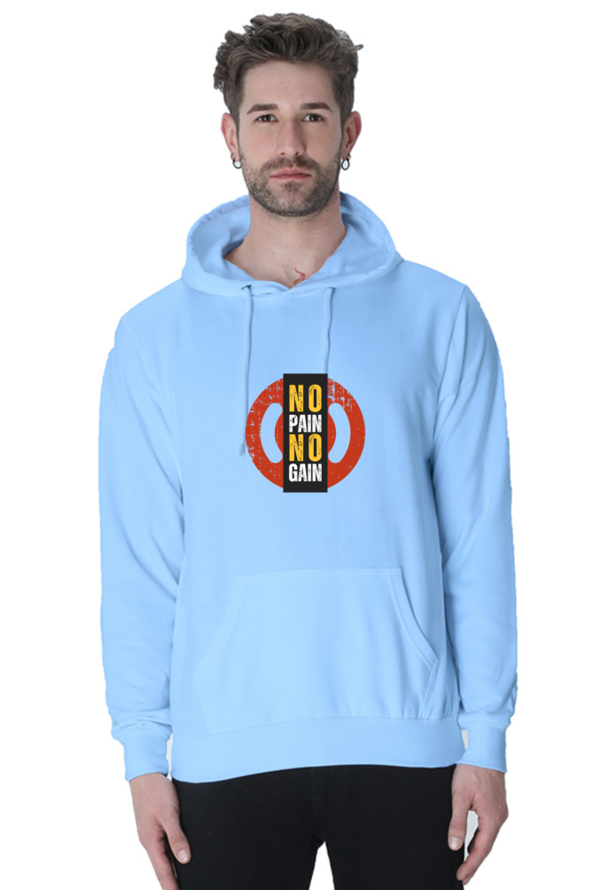 Hoodies Essential no pain no gain Printed Hoodies