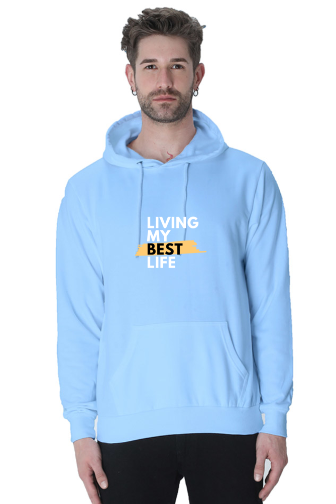 Hoodies Essential living my best life hoodies heavyweight