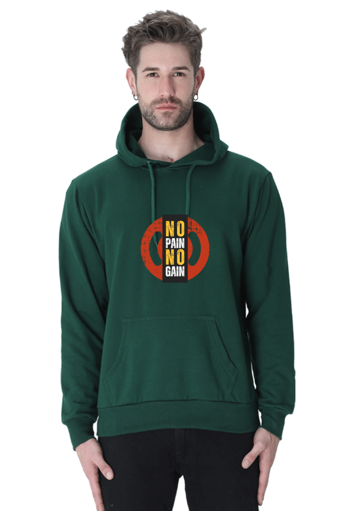 Hoodies Essential no pain no gain Printed Hoodies