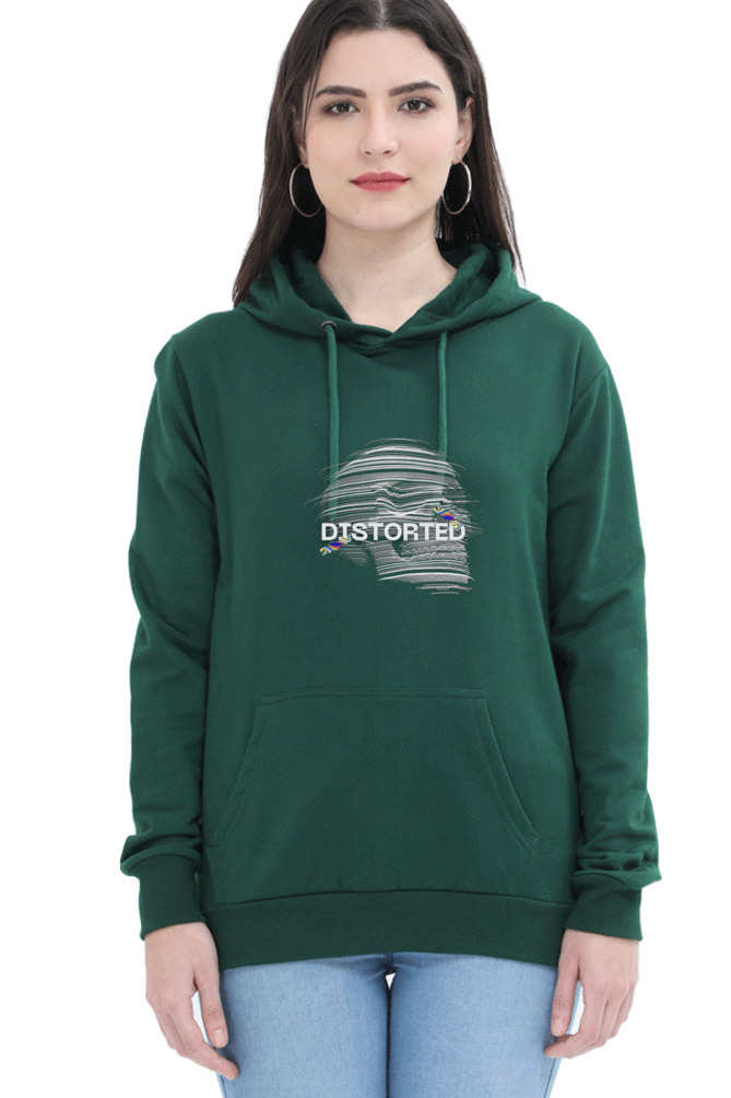 hoodies for women distorted skull hoodies for women fleece