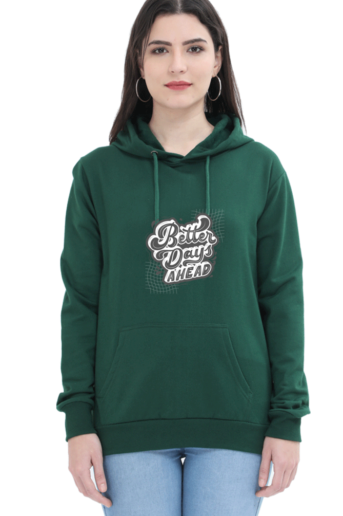 hoodies for women better days ahead hoodies for women pink