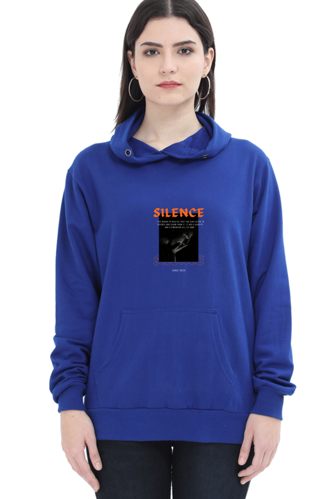 hoodies for women silence printed hoodies for women