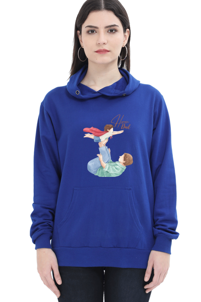 hoodies for women's heroic dad hoodies for women white