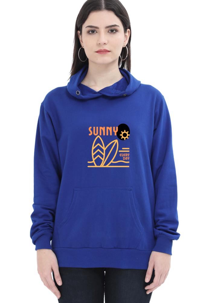 hoodies for women sunny printed hoodie