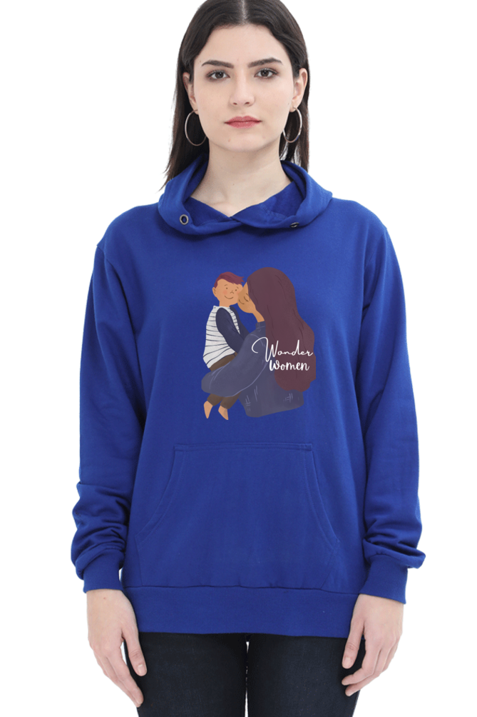 hoodies for women's wonder women printed hoodie